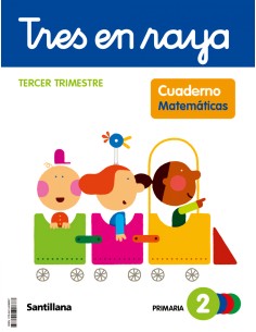 CUADERNO MATEMATICAS 3 2ºPRIMARIA TRES EN RAYA GLOBALIZADO 2023